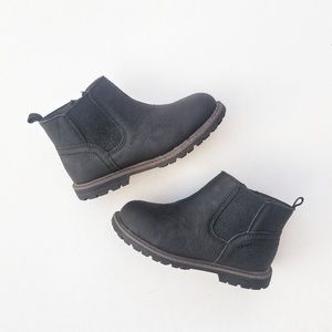 OshKosh B'gosh Duran Black Boots Toddler Sz 9